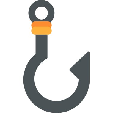 kanca ikon vektör illüstrasyonu