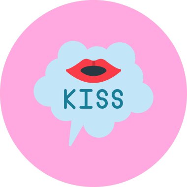 Aşk. Web simgesi basit tasarım