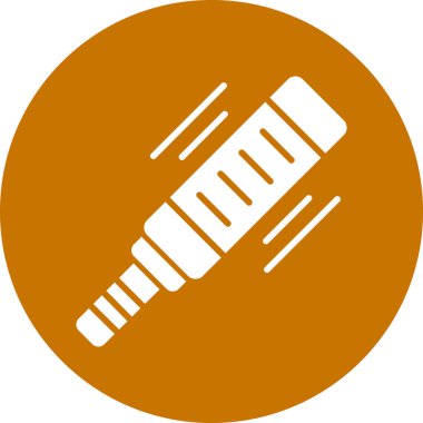 Modern oto tamir simgesinin vektör illüstrasyonu