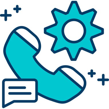 Müşteri çağrısı simgesi, özet biçimi