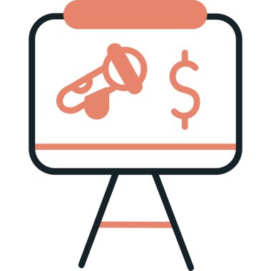 para simgesi vektör illüstrasyonu