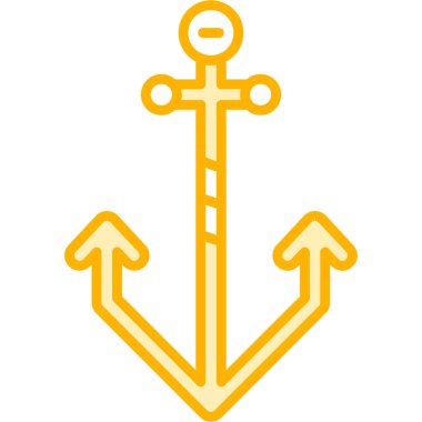 Çapa. Web simgesi basit illüstrasyon