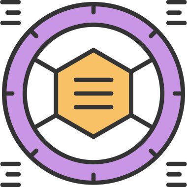 seo modern simgesinin vektör illüstrasyonu