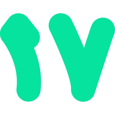 harf y işaret simgesi tasarım ögesi