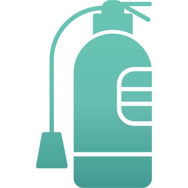 Gaz simgesinin vektör illüstrasyonu