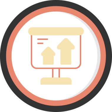 Modern simgenin vektör illüstrasyonu