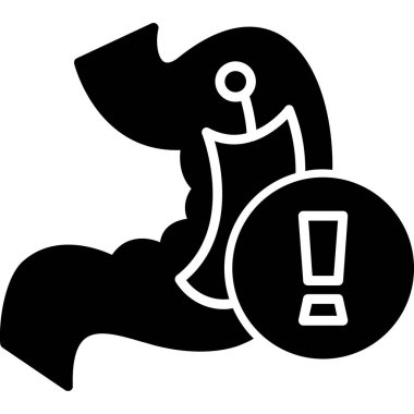 Siyah maskeli bir adamın vektör çizimi