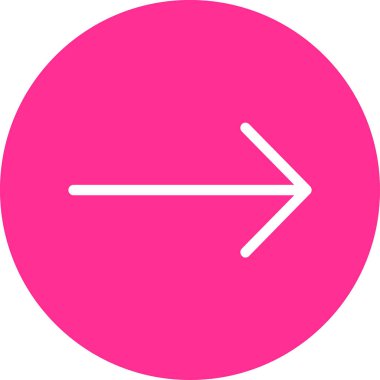 sağ ok simge vektör çizim