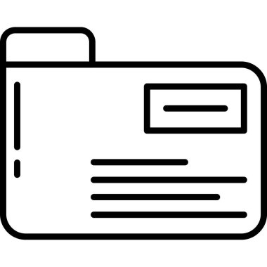 Dosya. Web simgesi basit tasarım