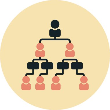 İnsan simgesinin vektör illüstrasyonu