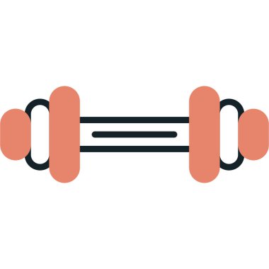 halter vektörü düz simgesi