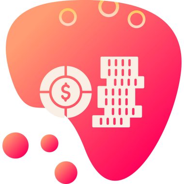 Modern bir simgenin vektör illüstrasyonu