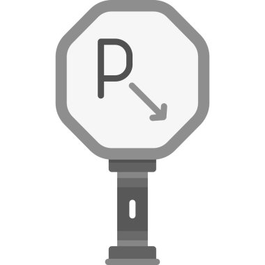 Yol trafik işareti simgesi