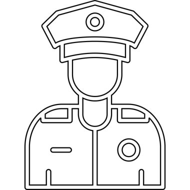 Polis memuru simge görüntüsü