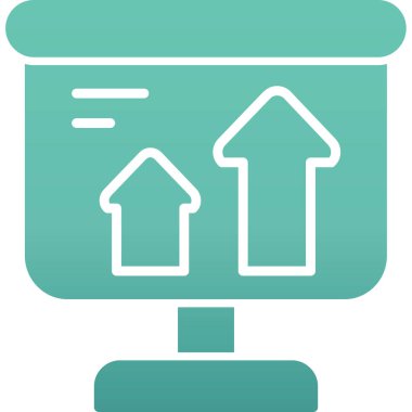 Modern simgenin vektör illüstrasyonu