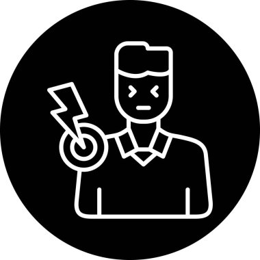 Vektör Avatar Simgesi illüstrasyonu