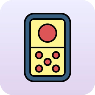 Hesap makinesinin vektör çizimi