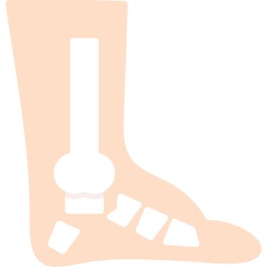 Bacak ikonu. Ağ için bilek vektör simgelerinin özet çizimi