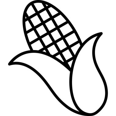 Çizgi film yaprağının vektör çizimi