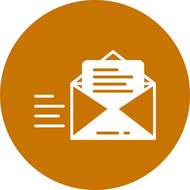 Posta simgesinin vektör illüstrasyonu