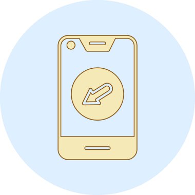 telefon simgesi, vektör illüstrasyonu