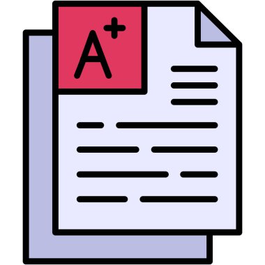 Belgenin vektör illüstrasyonu