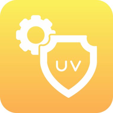 kalkan ikon vektör illüstrasyonu