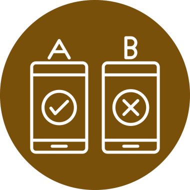 mobil uygulama simgesi vektör illüstrasyonu