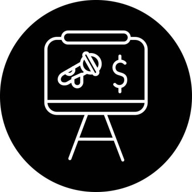 para simgesi vektör illüstrasyonu