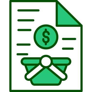 iş simgesi vektör illüstrasyonu