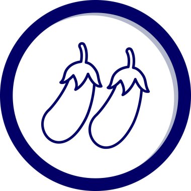 Gıda simgesinin vektör illüstrasyonu