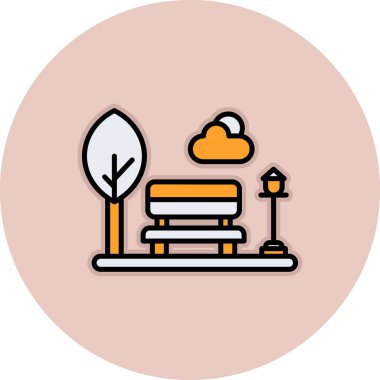 Vektör illüstrasyonu, simge ögesi arkaplanı