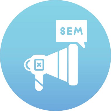 Konuşmacı. Web simgesi basit tasarım