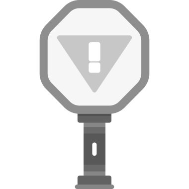 fener simgesi, düz vektör illüstrasyonu