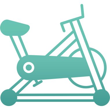 egzersiz bisikleti fitness simgesi