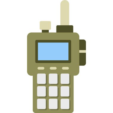 Beyaz üzerine sesli sesli vektör çizimi.