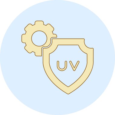 kalkan vektör simgesi modern basit illüstrasyon