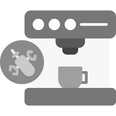 Kahve makinesi simge vektör