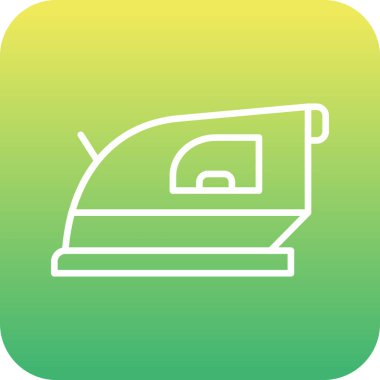 benzersiz demir çizgi vektör simgesi