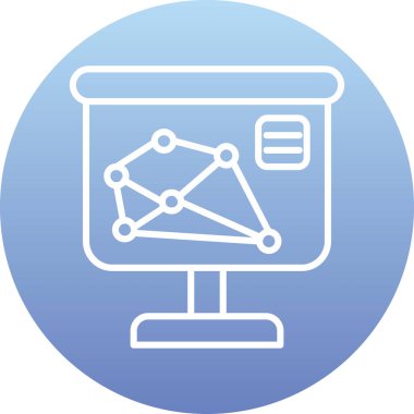 seo modern simgesinin vektör illüstrasyonu