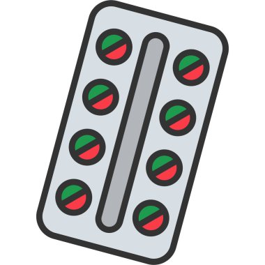 kabarcık paketi simgesi, izometrik biçim