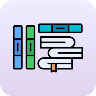 cetvel simgesine sahip kitap ve kalem, özet biçimi