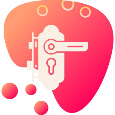 Vektör illüstrasyonu, simge ögesi arkaplanı