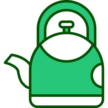 çay poşeti simgesi, vektör illüstrasyon tasarımı