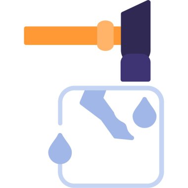 Su damlası. Basit tasarım