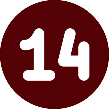 Çember simgesindeki 1 numara