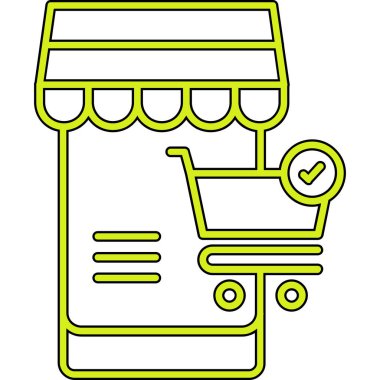 Beyaz arkaplanda izole edilmiş taslak biçimli araba simgesi