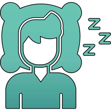 Avatar simgesi, vektör illüstrasyonu