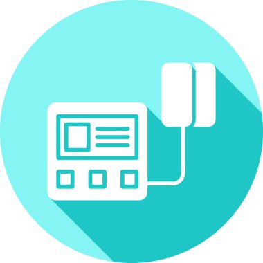 - Telefon. Web simgesi basit illüstrasyon