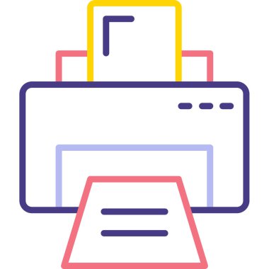 Bilgisayar. Web simgesi basit illüstrasyon